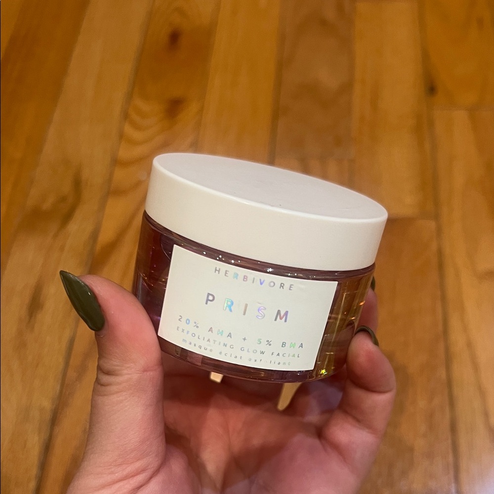 Herbivore Prism 20% AHA + 5% BHA Exfoliating Glow Facial Mask 50ml NWT NEVER USE